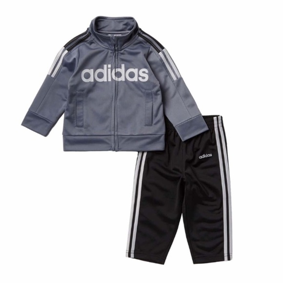 NWT Adidas Tricot Jacket + Pants Matching Set 12mo - Picture 1 of 8